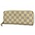 Louis Vuitton Damier Azur Portefeuille Clemence Long Wallet Bianco