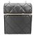 Borsa a Tracolla Mini Chanel Nero Bianco - vista 2