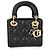 Borsa Christian Dior Cannage Lady Mini Nero Bianco