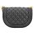Boy Chanel Women's Matelassé Half Moon Shoulder Bag Black White - view 2
