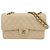 Borsa a tracolla Chanel Matelassé 25 Beige D'oro