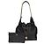 Sac à épaule Chanel en cuir noir et blanc