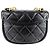 Borsa Matelassé da donna Chanel Nero Bianco - vista 2
