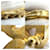 Spilla Chanel Oro e Bianca Bianco D'oro - vista 5