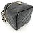 Mini borsa Chanel Matelassé Nero Bianco - vista 3