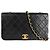 Borsa a tracolla Chanel Matelassé 23 Nero Bianco