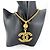 Collana lunga Chanel Coco Mark da donna D'oro - vista 3