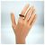 Anello Twist da donna Christian Dior Bianco Giallo - vista 2