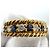 Anello Twist da donna Christian Dior Bianco Giallo - vista 3