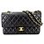 Borsa a tracolla Chanel Matelassé 25 Nero