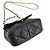 Borsa a tracolla Chanel Mini Matelassé Nero Bianco - vista 4