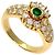 Boucheron Vintage Smaragd-Diamantring