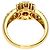 Boucheron Vintage Smaragd-Diamantring - Ansicht 4