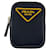 Borsa a tracolla Prada con logo Triangle Nero - vista 8