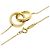 Collana Interlocking di Tiffany & Co. in oro giallo 18K - vista 2