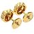 Pendientes Chanel Camélia Diamantes - vista 2