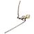 Collana con pendente Chanel Silver CC in ottone, strass e perle finte Argento - vista 4