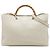 Borsa Gucci Bamboo Shopper Large in pelle di vitello bianca Bianco