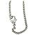 Collana con pendente Chanel Silver CC in ottone Argento - vista 6