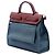 Hermès Blue Toile Herbag Zip 31 - vista 2
