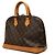 Louis Vuitton Brown Monogram Alma PM Marrone - vista 2