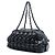 Borsa Bowling Chanel in pelle d'agnello nera trapuntata bubble Nero - vista 2