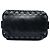 Borsa Bowling Chanel in pelle d'agnello nera trapuntata bubble Nero - vista 3