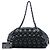 Borsa Bowling Chanel in pelle d'agnello nera trapuntata bubble Nero - vista 6
