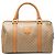 16 Céline Celine Beige Macadam Boston Bag aus beschichtetem Canvas