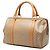 16 Céline Celine Beige Macadam Boston Bag aus beschichtetem Canvas - Ansicht 2