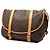 Louis Vuitton Brown Monogram Saumur 43 Marrone - vista 2
