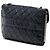 Chanel Black CC Quilted Aged Calfskin Embossed LAX Flap Nero - vista 2