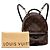 Louis Vuitton Brown Monogram Mini Palm Springs Marrone - vista 7