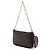 Louis Vuitton Brown Monogram Multi Pochette Accessoires Marrone - vista 2