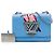 Louis Vuitton Blue Epi Early Bird Twist MM Blu chiaro - vista 7