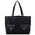 Gucci Abbey Shopper aus GG-Nylon in Schwarz mit D-Ring