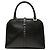 Bolsa Jackie Gucci em couro de bezerro grão preto