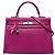 Hermès Purple Togo Kelly II Retourne 35 Porpora