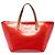 Louis Vuitton Red Monogram Vernis Bellevue PM Rosso