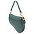 Borsa Saddle Dior in pelle di vitello liscia verde - vista 2