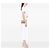 Louis Vuitton White Damier Azur Croisette Wallet on Chain Bianco - vista 6