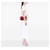 Chanel Red Medium Classic Caviar Double Flap Rosso - vista 6