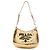 Borsa a tracolla Cleo in raso con paillettes dorate Prada D'oro