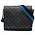 Louis Vuitton Black Damier Graphite District NM PM Nero