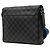 Louis Vuitton Black Damier Graphite District NM PM Nero - vista 2