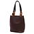 Saint Laurent Tote in nylon marrone e tartarugato Marrone scuro - vista 2