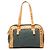 Borsa a tracolla Fendi in denim blu con borchie
