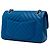 Chanel Blue Small Classic Chevron Lambskin Double Flap - vista 2