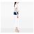 Chanel Blue Small Classic Chevron Lambskin Double Flap - vista 5