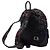 Mochila Chanel Astronaut Essentials em nylon acolchoado preto e tweed - vista 2